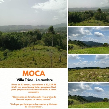 Finca de 53 tareas ideal para agricultura ganadería y casa campestre e