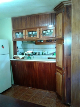 Fabricantes de gabinetes de cocina en madera de caoba