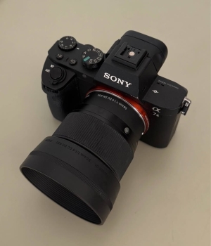 Camara sony alpha 7 ii  sigma 56 mm 1.4 sony e mount  nd filter inclui