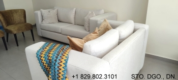 Vendo hermoso juego de muebles y sillas para sala