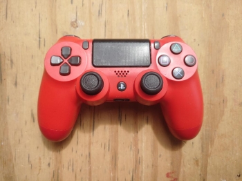 Control ps4 original rojo nitido