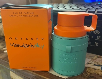 Perfume armaf odyssey mandarin sky eau de parfum para hombres 3.4oz 10