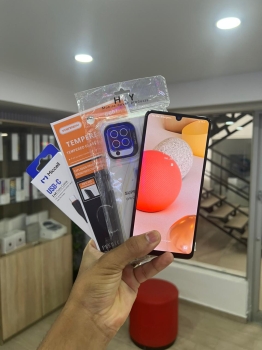 Oferta! samsung galaxy a42 5g con cargador protector de pantalla y cov