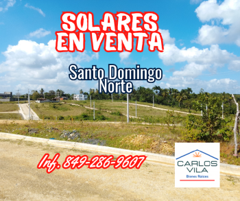 Solares en venta en villa mella santo domingo norte