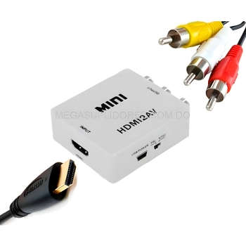  convertidor hdmi a rca  av con video y sonido 