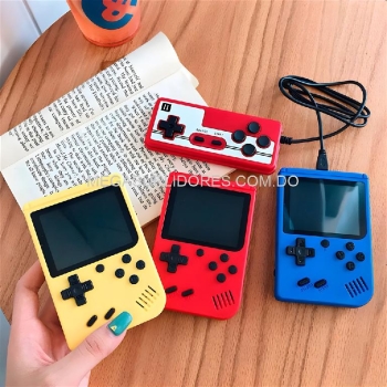  mini consola game box con 400 juegos integrados  control 