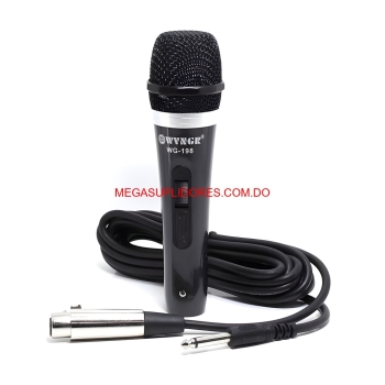  micrófono alambrico xiaowei xw-198 – audio claro y profesional