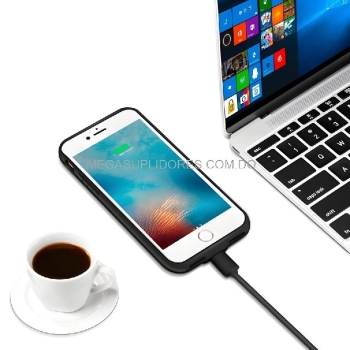  cover batería externa iphone 6/6s/7/8 cargador portátil power bank