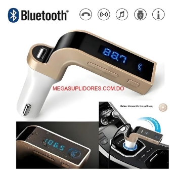  transmisor fm bluetooth para auto ponle bluetooth a tu vehiculo