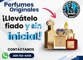 Perfumes originales  llevatelo fiado y sin inicial