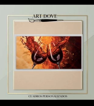 Hermoso cuadro decorativo personalizados