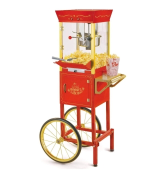 Carrito de palomita de maiz professional