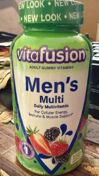 Vitafusion suplemento vitamínico para hombre 150 gomitas