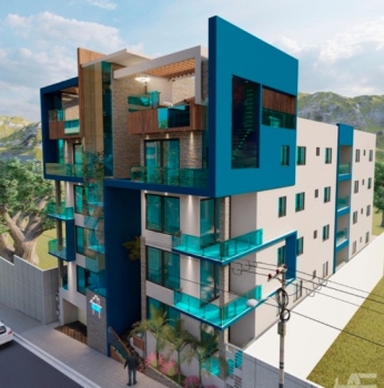 ???? en venta  apartamentos en urb. thomen santiago