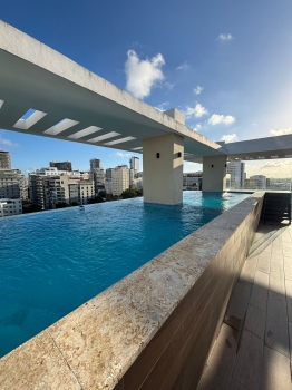 Apartamento amueblado en renta en ensanche paraíso santo domingo