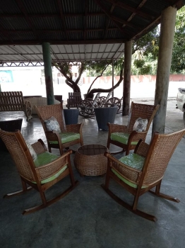???? juego de muebles para terraza o patio 4 piezas