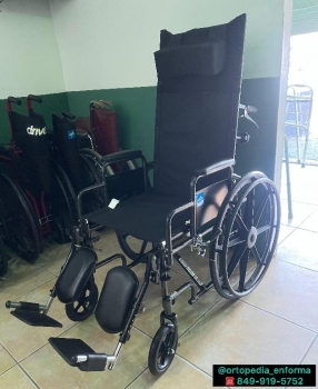 Silla de ruedas reclinable