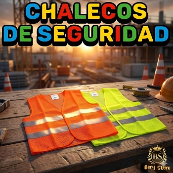 Chalecos reflectivos de seguridad – alta visibilidad