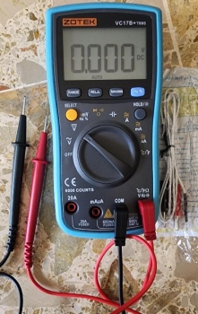 Vendo tester multimeter digital zotek con auto range cat iv 600v