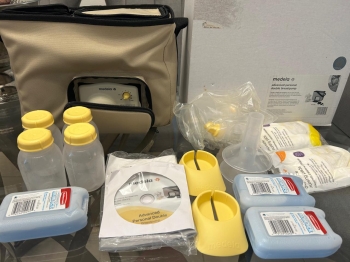 Extractor de leche medela doble eléctrico nuevo sin uso