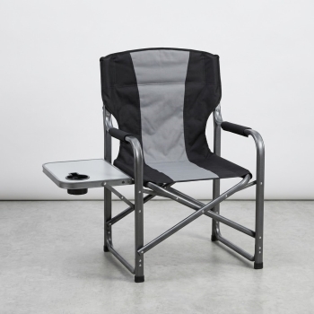 Silla plegable con mesa y portavasos perfecta para picnic playa o jard