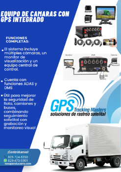 Equipo de camaras con gps integrado