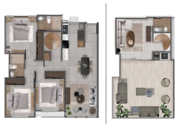De oportunidad penthouse a estrenar 146 m en residencial doña carmen j