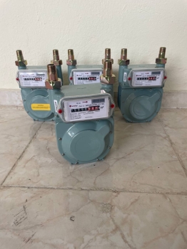 Medidor contador de gas