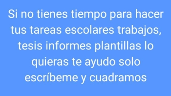 Tareas escolares