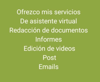 Servicio de asistente virtual – profesional y confiable