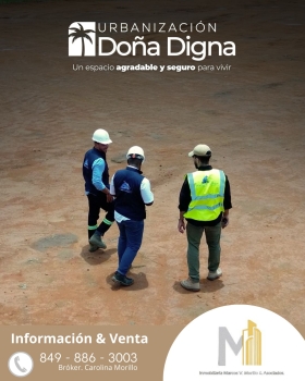 Vendo solares urbanización doña digna en nagua
