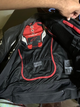 Chaleco de cuero alpinestars