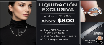 Cadena de plata italiana 925 - oferta por liquidación