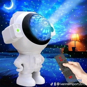 Proyector de galaxia astronauta bocina bluetooth