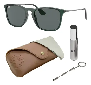 Ray ban erika negro/ verde  estuche tipo original