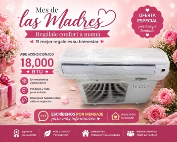 Aire acondicionado 18000 btu ️ regálale confort a mamá ????