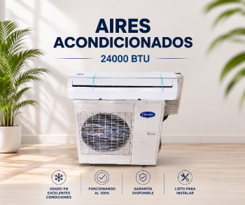 ️ aire acondicionado 24000 btu split