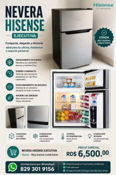 Nevera ejecutiva hisense