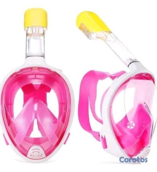 Máscara de buceo snorkel full face antiempañante