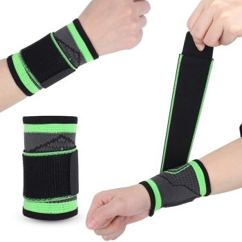 Banda / muñequera deportiva ajustable – soporte y protección para entr