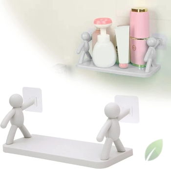 Estante humanoide decorativo de pared