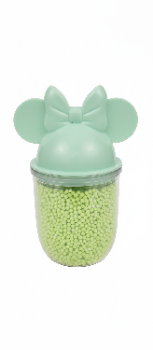 Vaso minnie mouse decorativo rosado ve ver verd verde