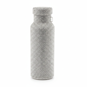 Vaso decorativo con brillantes