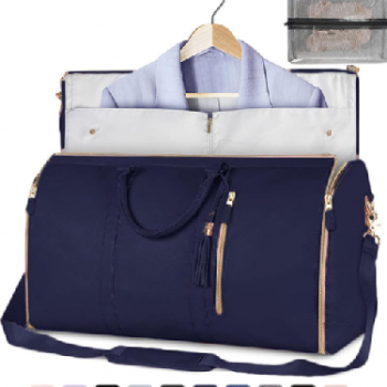 Bolso de viaje convertible negro – elegancia y practicidad
