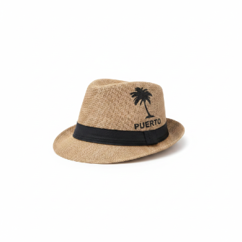 Sombrero de paja . g gre grem grema crema