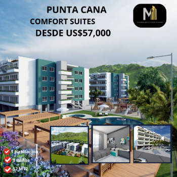 Vendo apartamentos confort suite en punta cana
