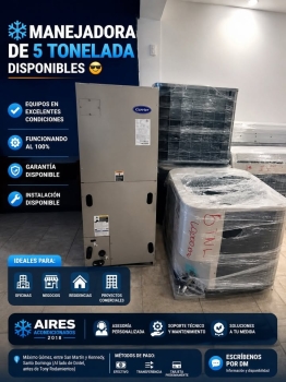 ️manejadora de 5 tonelada disponibles