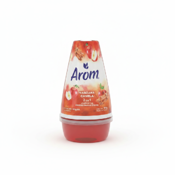 Aromatizante arom manzana canela gel 190g ros rosado