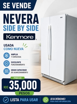 Vendo nevera doble puerta