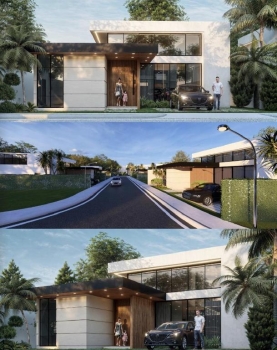 Villas en planos en cabarete